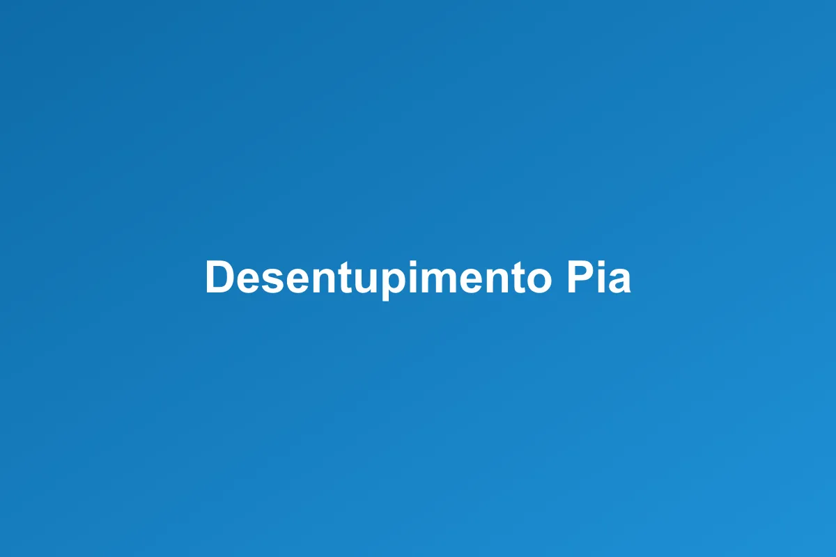 Desentupimento de pia em São João de Meriti – desobstrução profissional